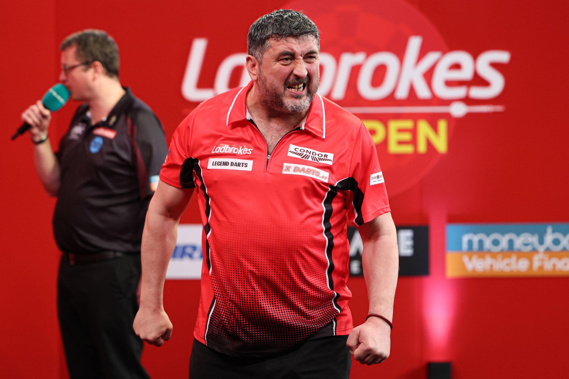 2024 UK Open: Mensur Suljovic Backs Himself to Beat Anyone After MVG Comeback Win 