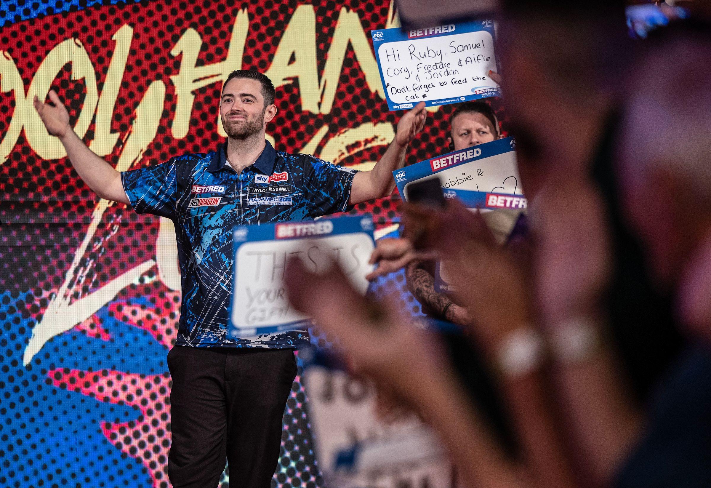 Luke Humphries Wins His First World Matchplay Title Beating Michael van Gerwen in the Final