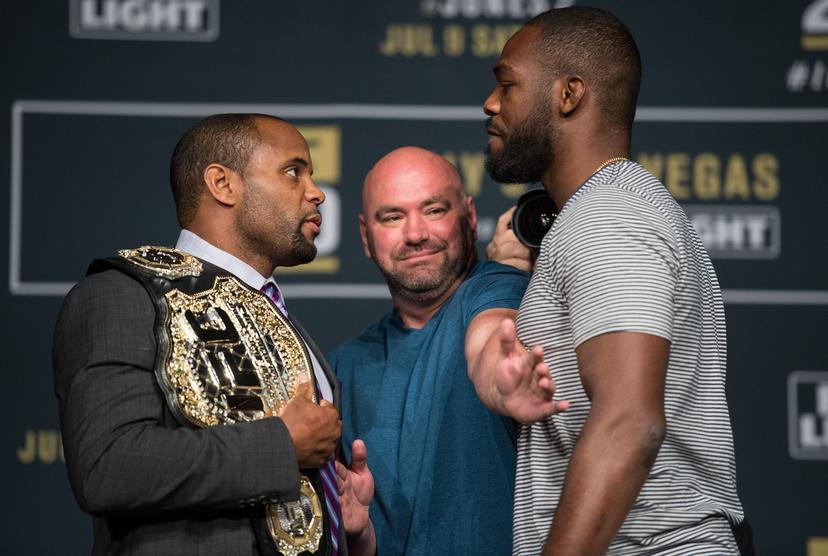 Daniel Cormier and Jon Jones//Getty Images