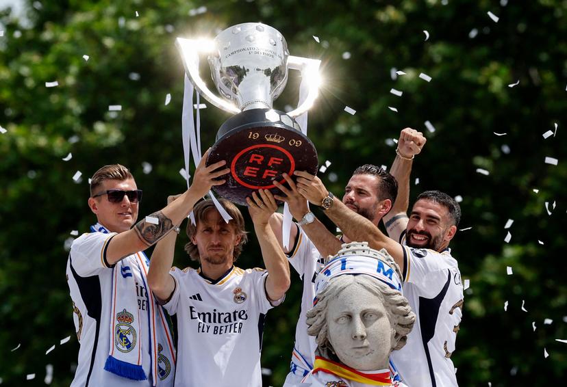 FBL-ESP-LIGA-REAL MADRID-TROPHY