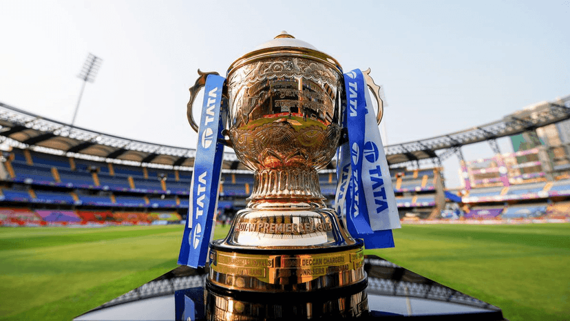 The IPL trophy