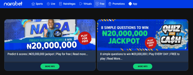 Nairabet promotion.