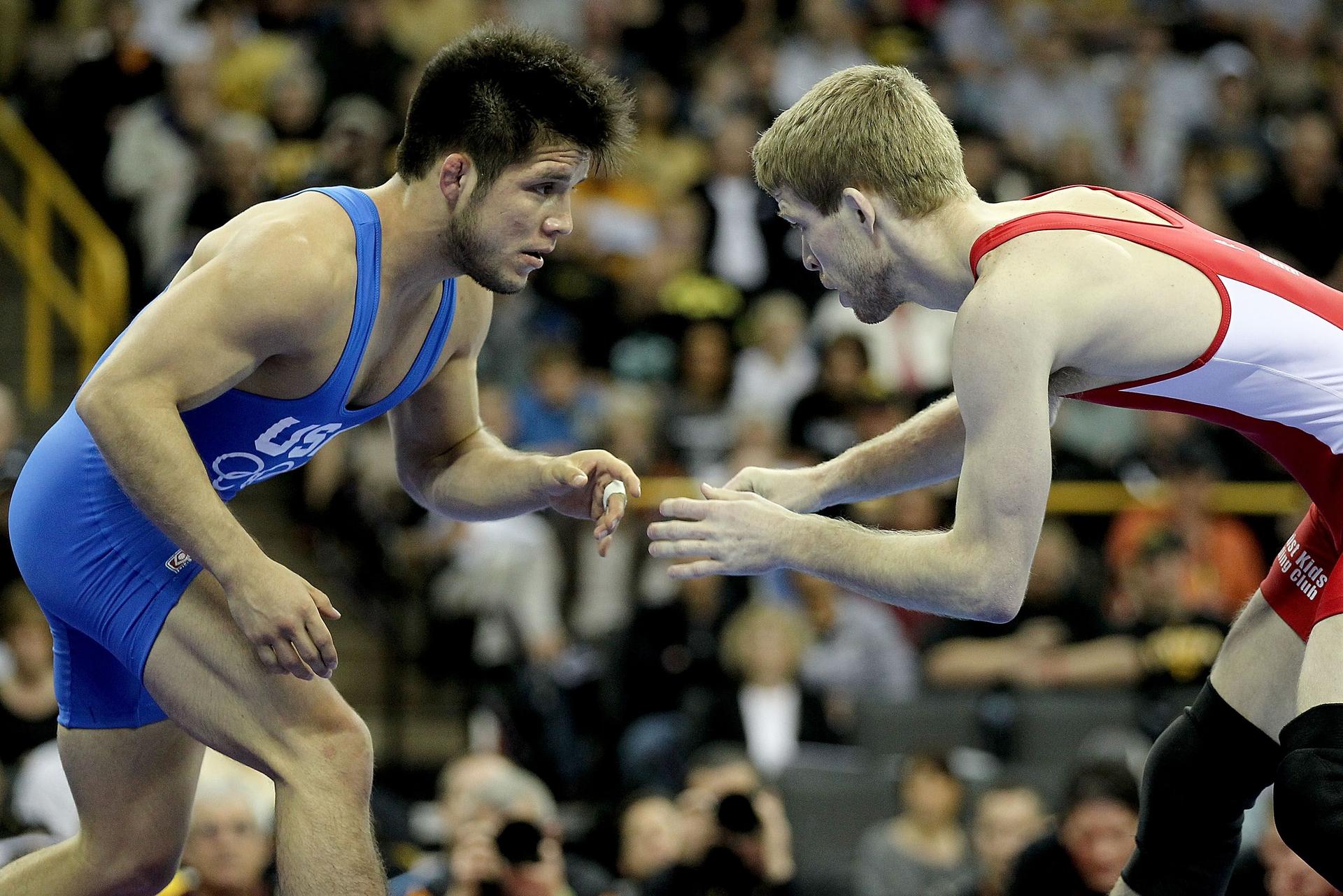 Nick Simmons and Henry Cejudo