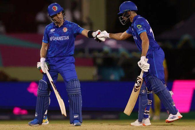 Rahmanullah Gurbaz and Ibrahim Zadran made 4th highest Partnership in T20 World Cup and highest for Afghanistan