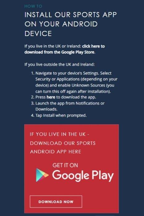 Sporting Index App Android Download Guide