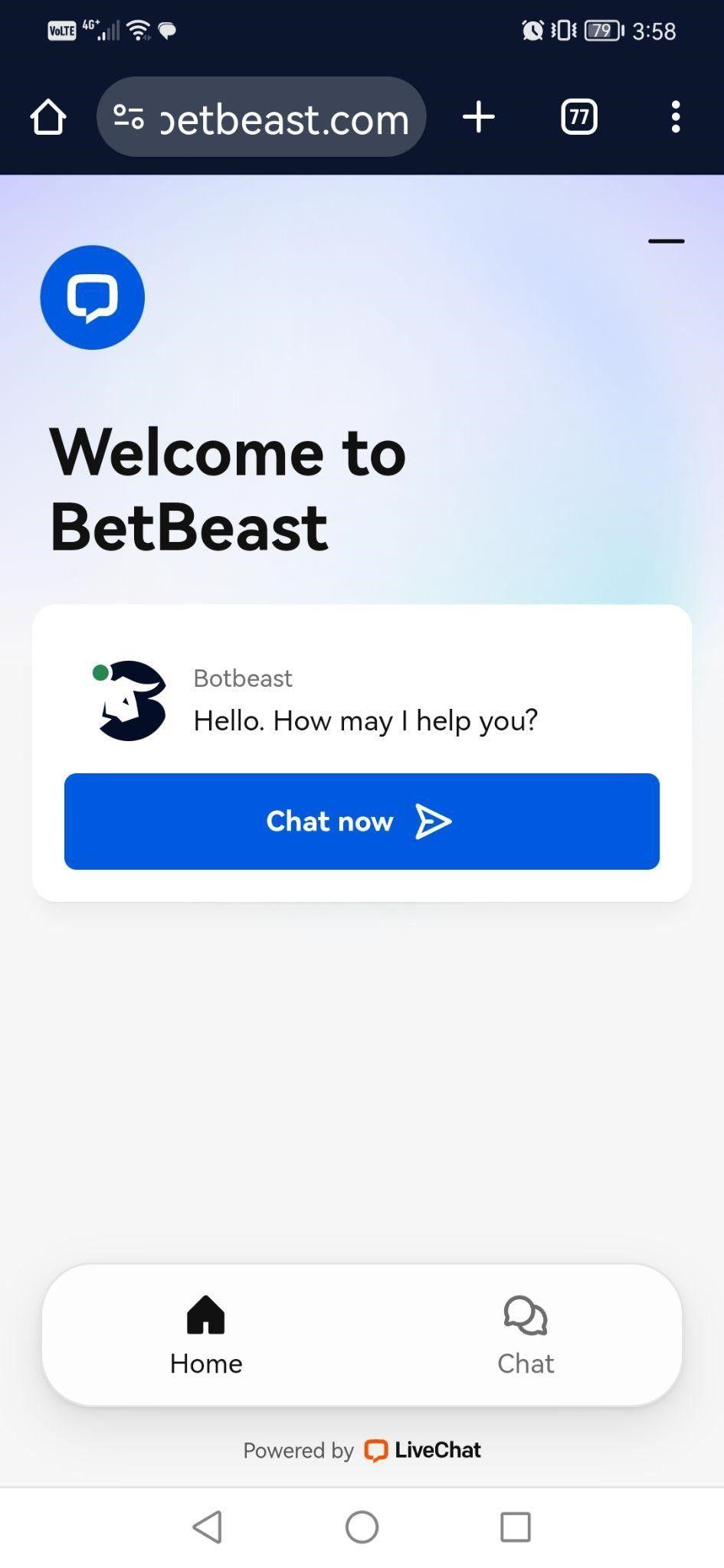 bet beast customer service