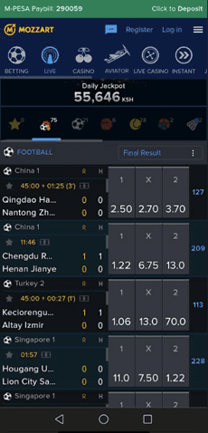 mozzartbet screenshot 3